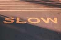slow signage